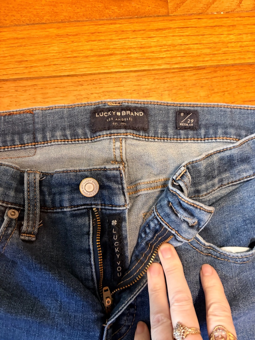 Lucky Brand Women's Denim High-Rise Jeans - Blue